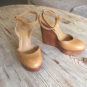 Tory Burch Wood Wedges